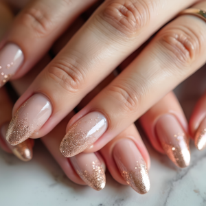 manicure with soft gel